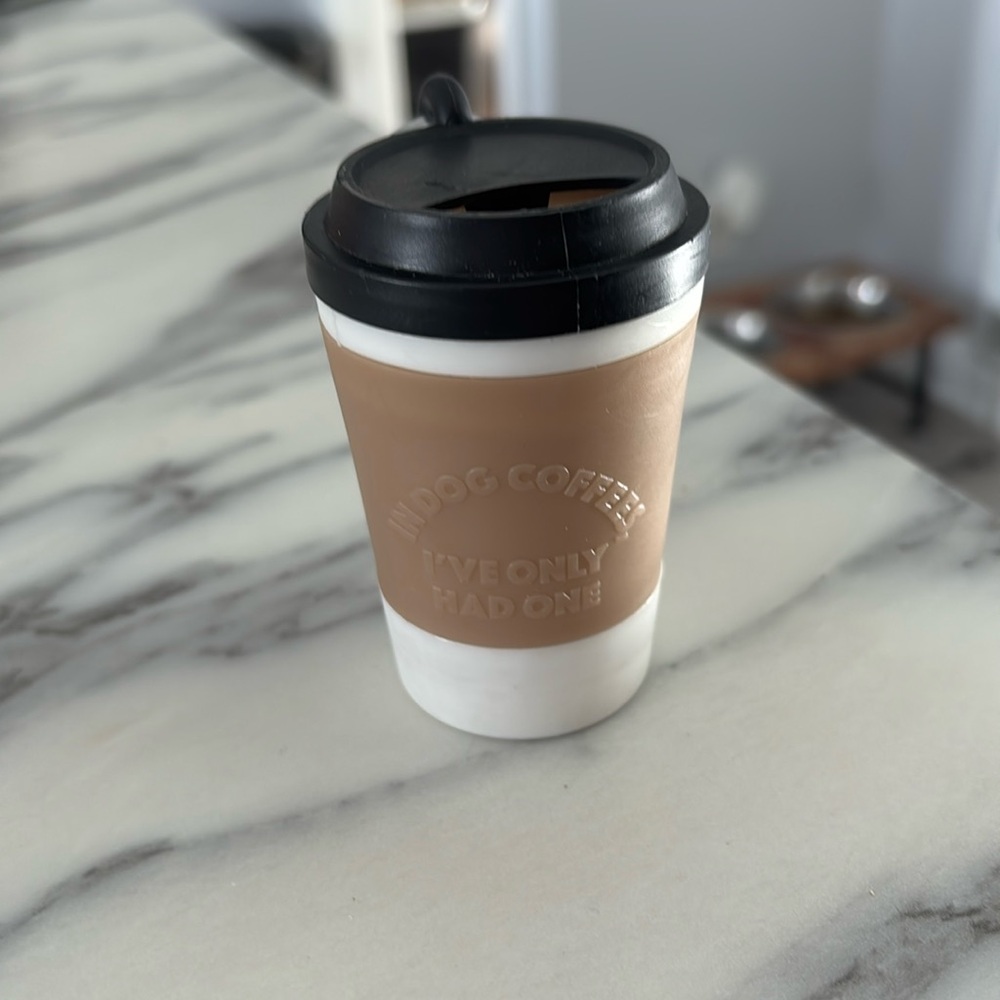 Coffee cup Poop bag holder